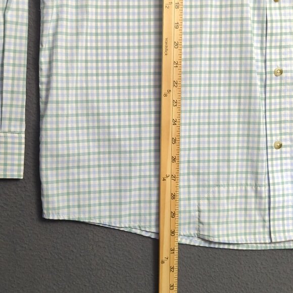 Poncho Shirt Men's XXL Multicolor Long Sleeve Button Up Magnetic Pockets - Picture 6 of 11